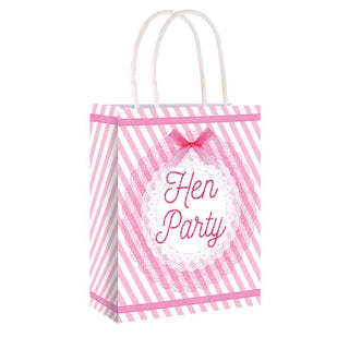 Vintage Pink Hen Party Bag 22 X 18 X 8cm