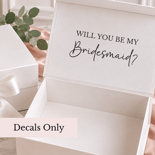Vinyl Decal - for Gift Boxes