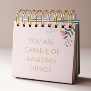 Positive Affirmations Desktop Flip Book