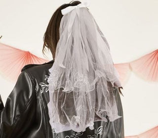 White Bow & Veil