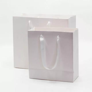 Personalised Gift Bag - Medium White