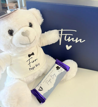 Personalised Teddy Bear - White