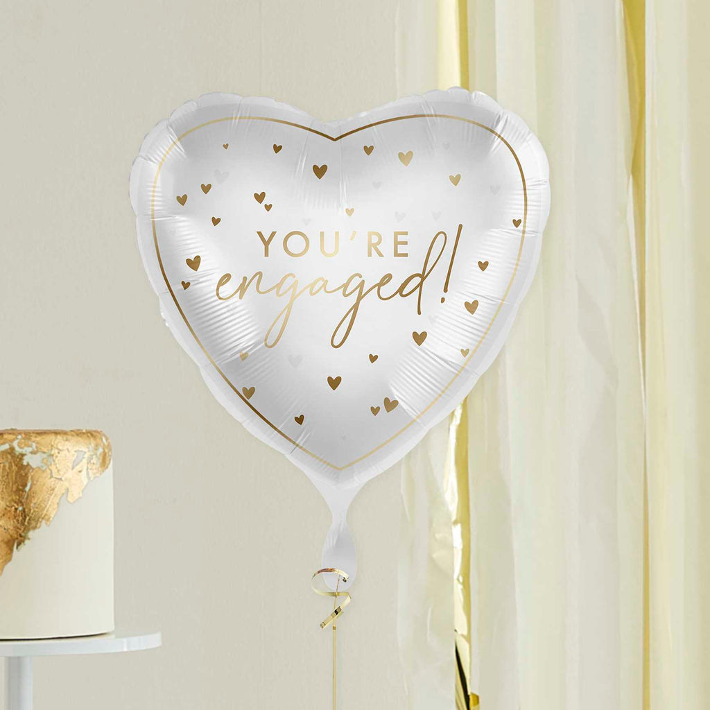 You're Engaged Heart Balloon 18